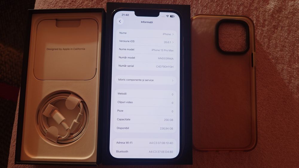 Iphone 13 pro max 256gb green