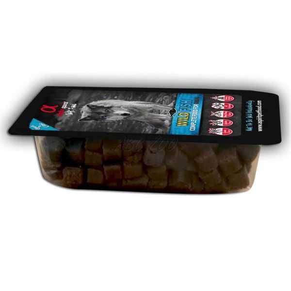 Mancare caini semiumeda Alpha Spirit Peste Salbatic 9kg