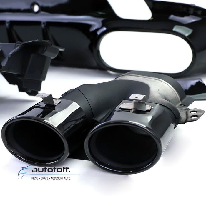 Difuzor Mercedes CLS C257 53 AMG (2018+) Negru Lucios