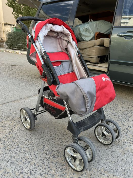 Коляска мощная