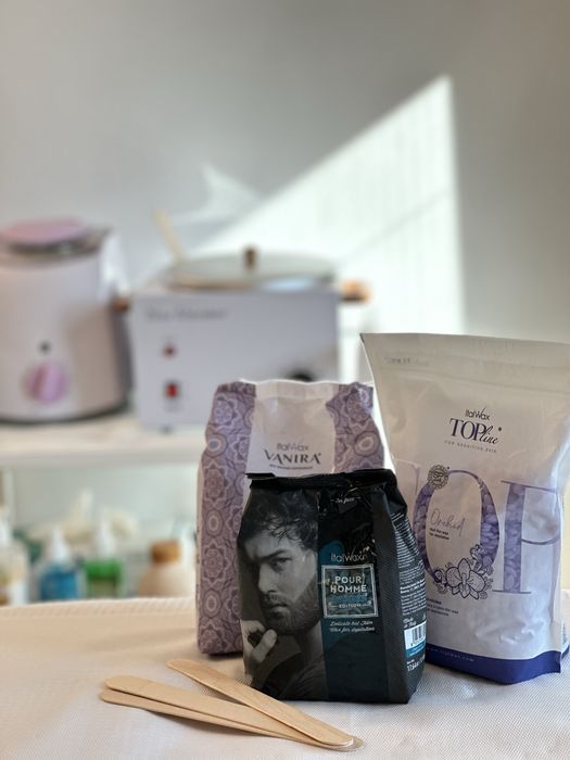 Epilare profesională cu ceară caldă si pasta de zahar!