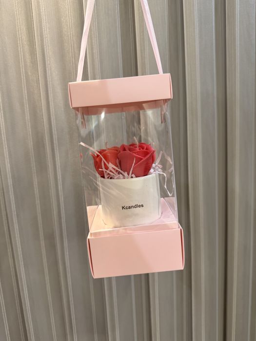 Подарък за 8-ми март – ароматна соева свещ