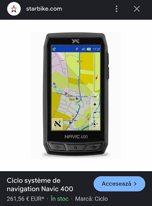 Ciclocomputer*CICLO NAVIC 400*Gps*New*Vitezometru bicicleta*(garmin ..