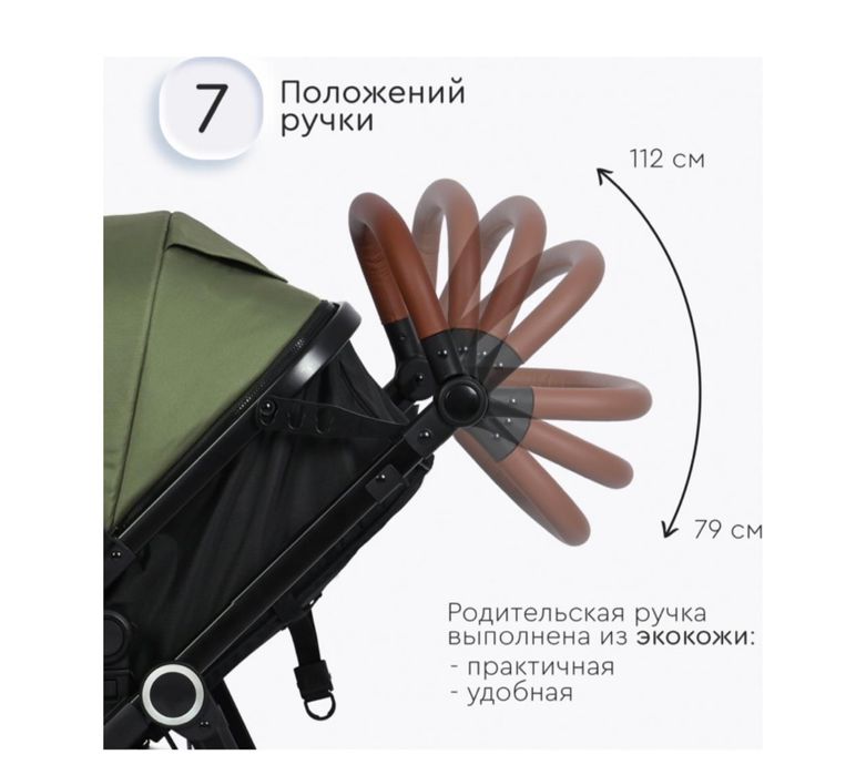 Продается коляска трансформер 2 в 1.