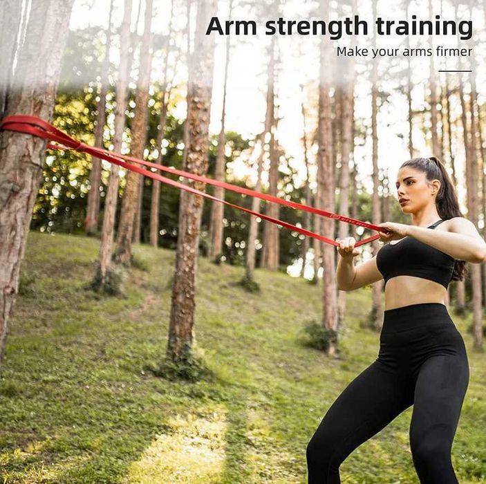 Силови ленти със съпротивление Active Gym - 6,4мм , 13мм и 22мм
