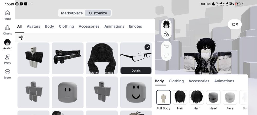 ПРОДАМ аккаунт в роблоксе