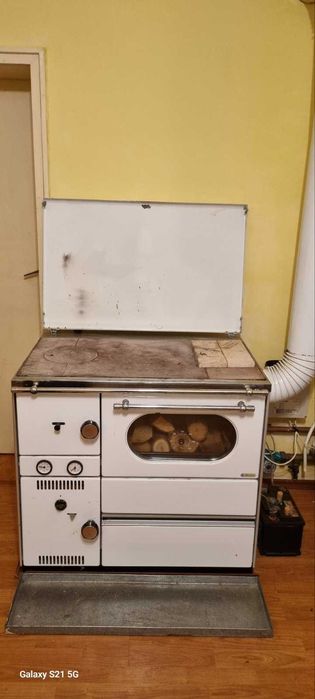 Готварска печка (дърва) с водна риза Alfa Term 27 KW