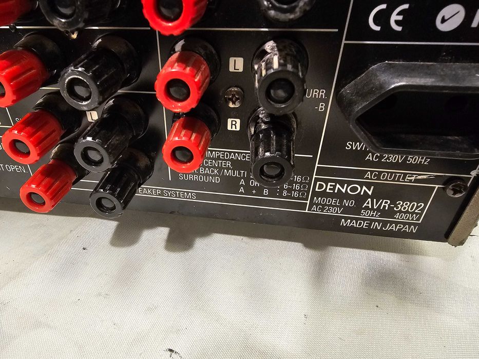 Defect statie DENON AVR-3802 Champagne nu porneste