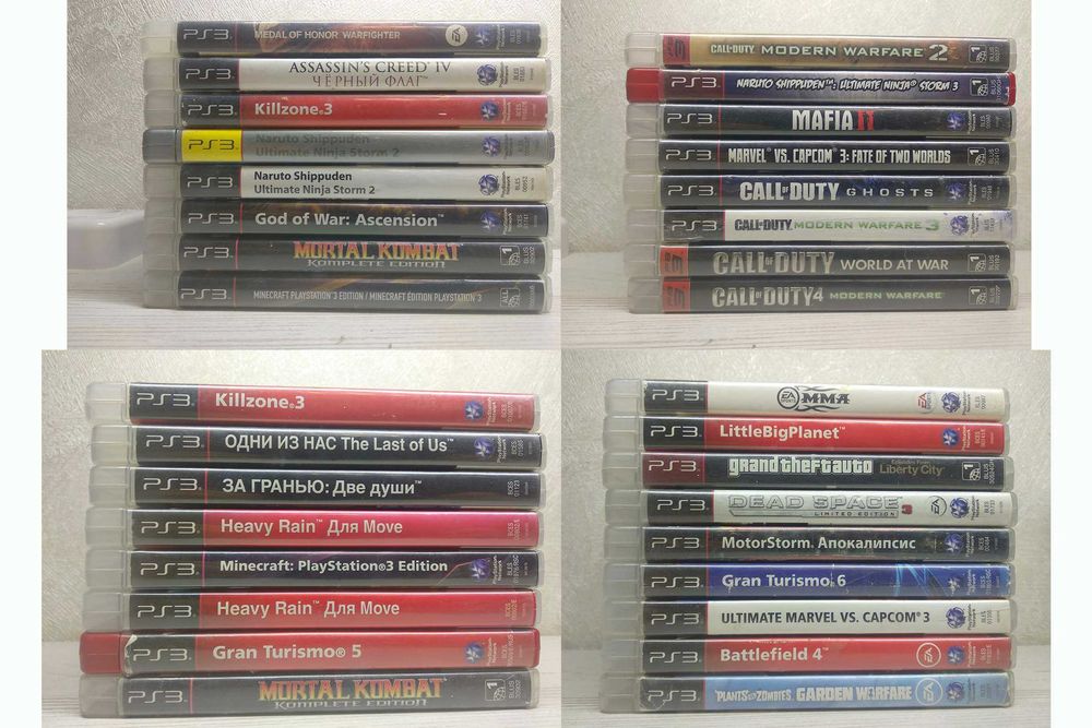 Playstation 3 диски ps3 игры