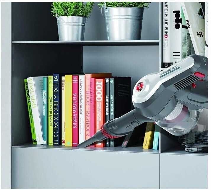 Вертикална безжична прахосмукачка HF122RDD001 H-Free 100, PETS, 3-в-1