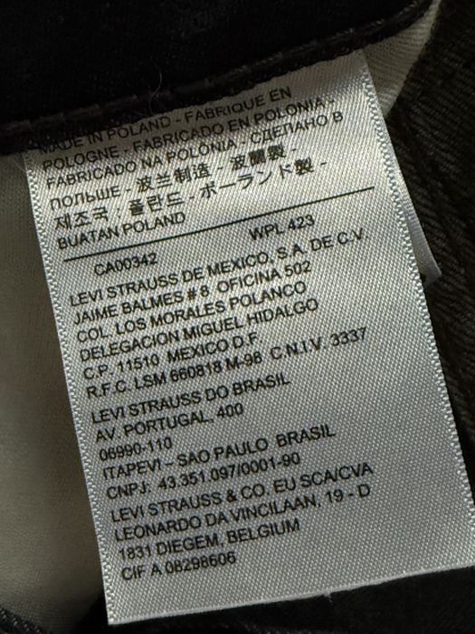 Blugi LEVIS 511 Slim Albastru Barbati | Marime 32 x 32 (Talie 85 cm)