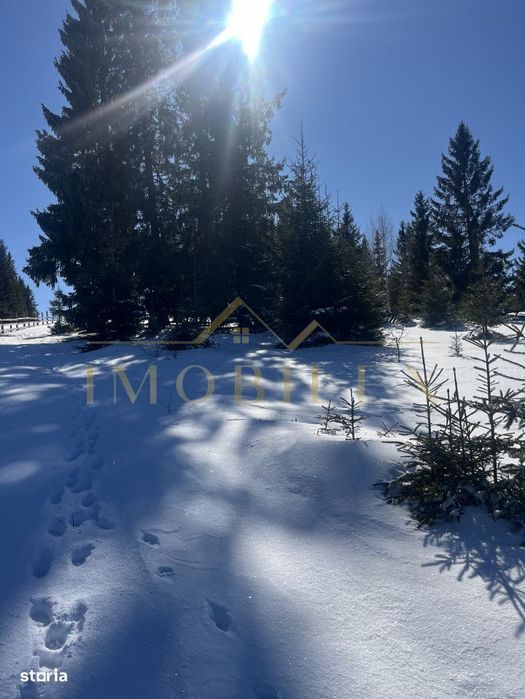 Teren intravilan 800 mp, PUZ , 200m de partia de schi Marisel
