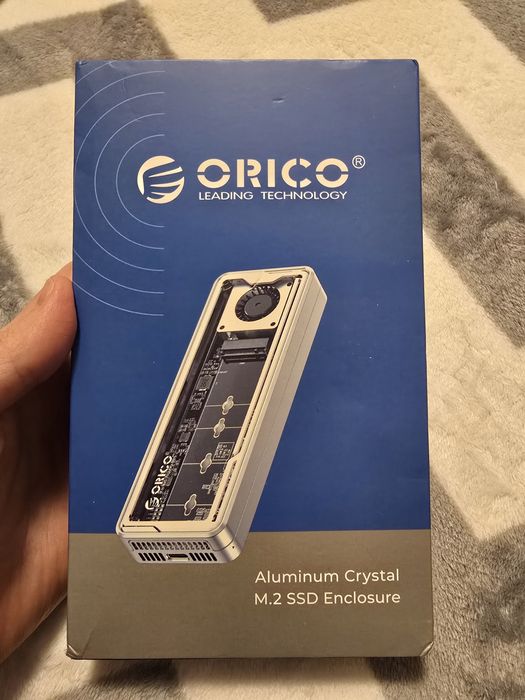 SSD Enclosure Orico AAGM2-U4 40Gbps M.2 NVMe USB4 Thunderbolt 3/4