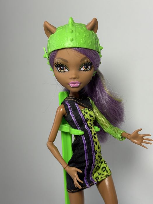 Papusa Clawdeen Wolf Skulltimate Roller Maze 2012 G1 Monster High