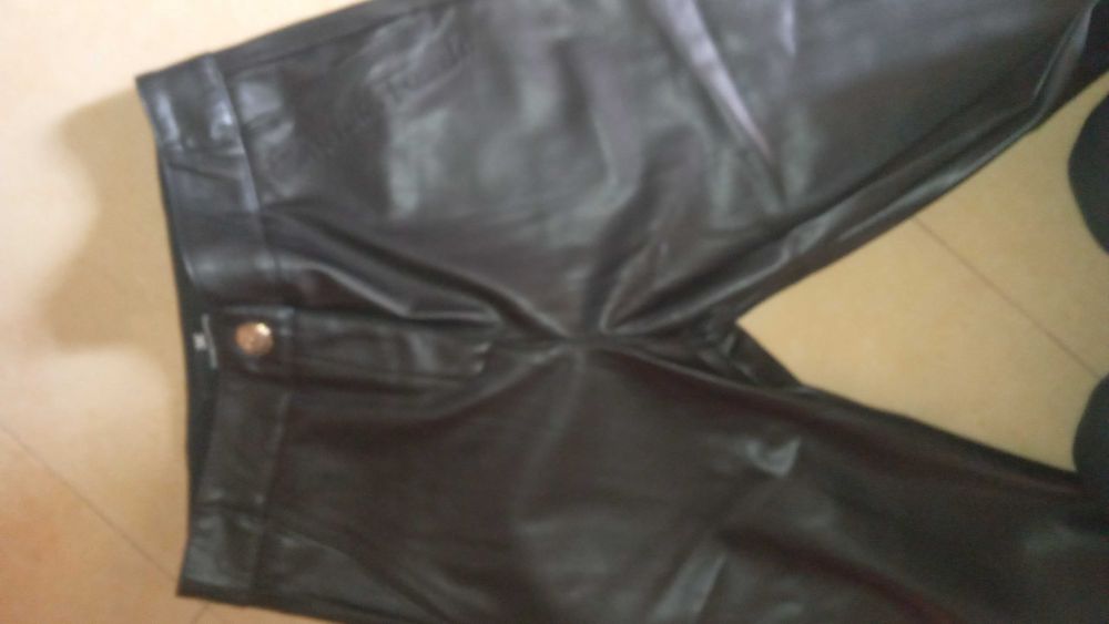 Дамски кожен панталон Elisabeta Franchi