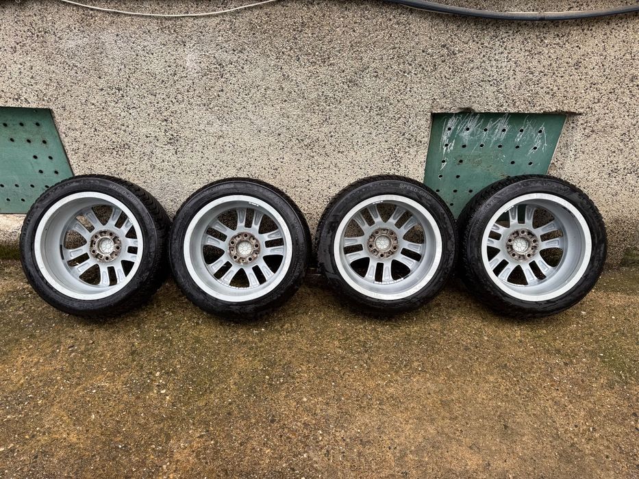 4бр.BMW 17 джанти с нови зимни гуми