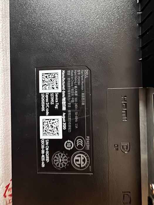 Monitor gaming IPS Dell P2419H