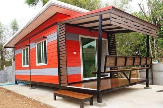 Vindem căsuțe de vacanță cu un dormitor bucătărie și living