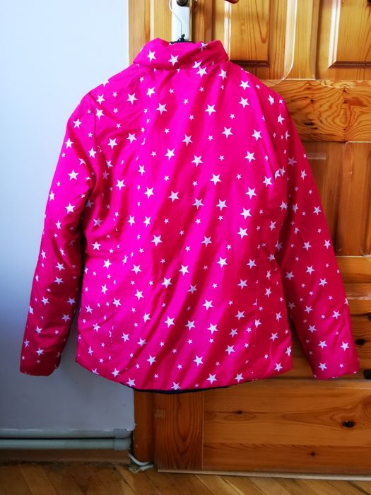 Яке пролет-есен с две лица за момиче и нов елек с качулка.