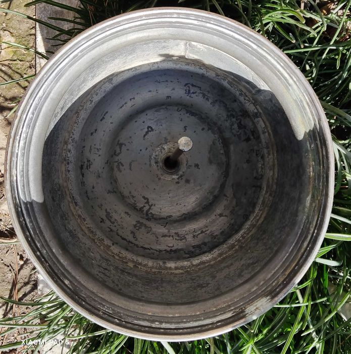 Антикварный тульский умывальник.Никелированная латунь,как новый