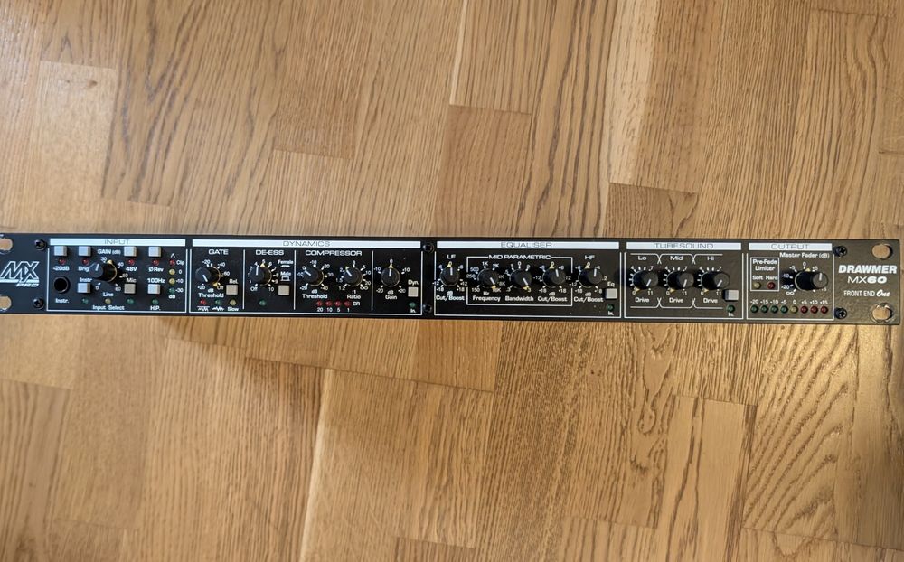 Drawmer MX60 Compresor Egalizator Preamp