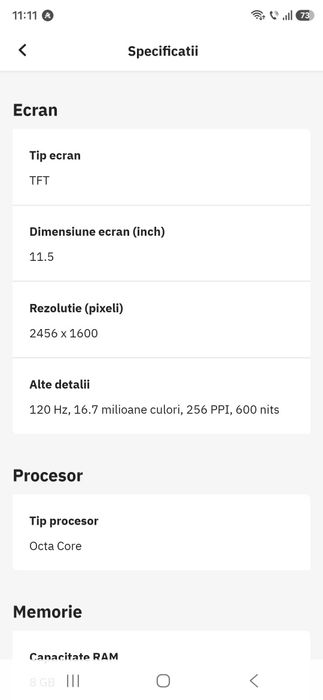 Tableta huawei matepad 11.5