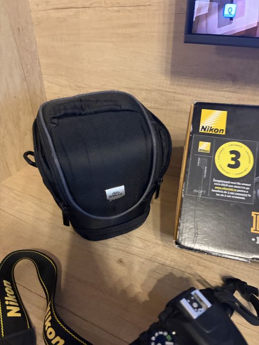 Camera D3500 obiectiv 18-55 Husa