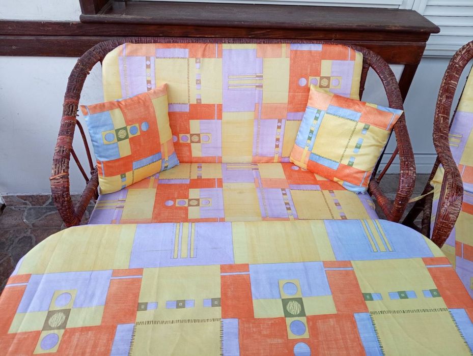 Мебели за тераса или градина от ратан