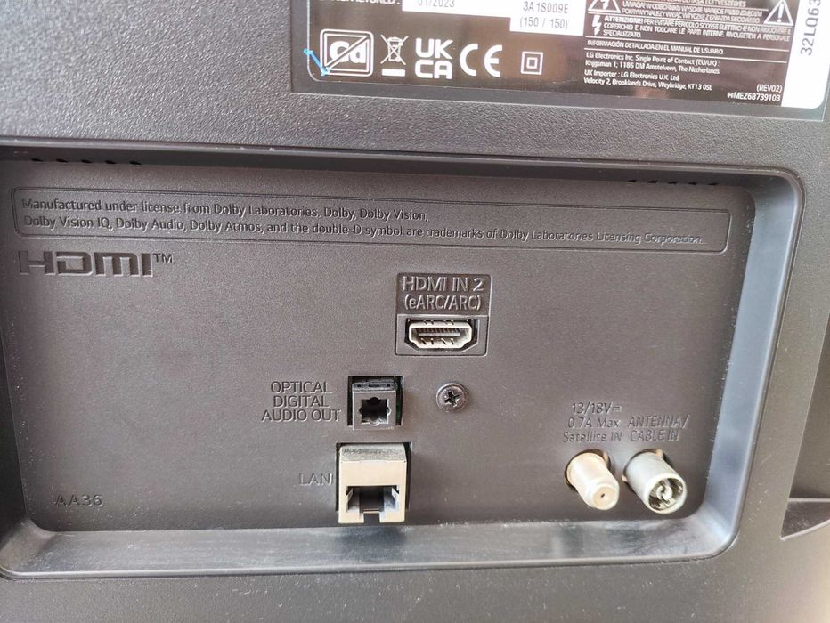 Smart Телевизор LG 32" (81 см) - Full HD, HDR, WebOS