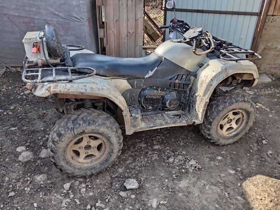 Vând schimb cu auto atv cf moto 500 A  4x4 nu canam Polaris Linhai