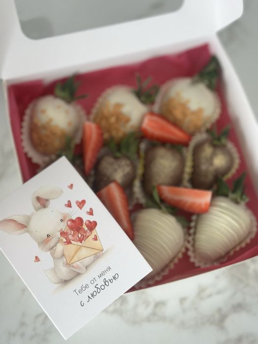 Клубника в шоколаде