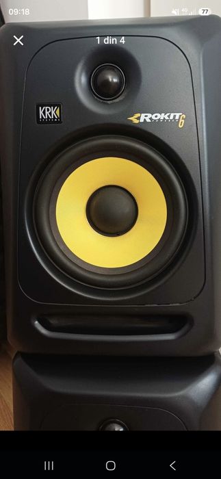 Set doua monitoare active KRK  Rokit 6 G2 stare excelenta