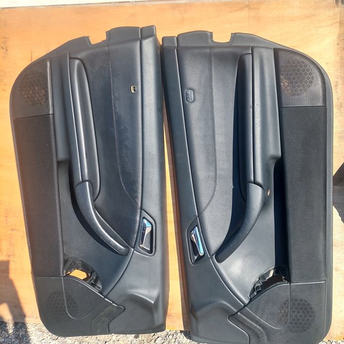 Ц класа купе предни тапети W203 coupe, черна кожа