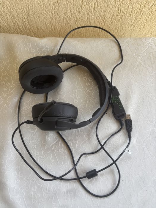 Casti gaming Marvo HG9042, 7.1 virtual, Negru