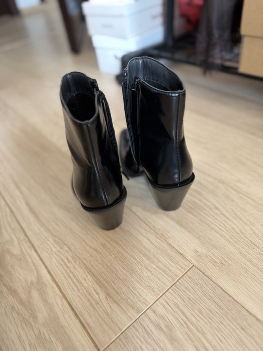 Каубойски кожени ботуши