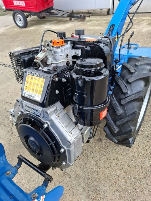 Motocultor BCS 745 diesel Lombardini pornire electrica
