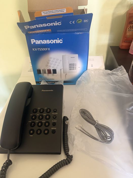 Стъцеонарен телефон panasonik kx-ts500fx