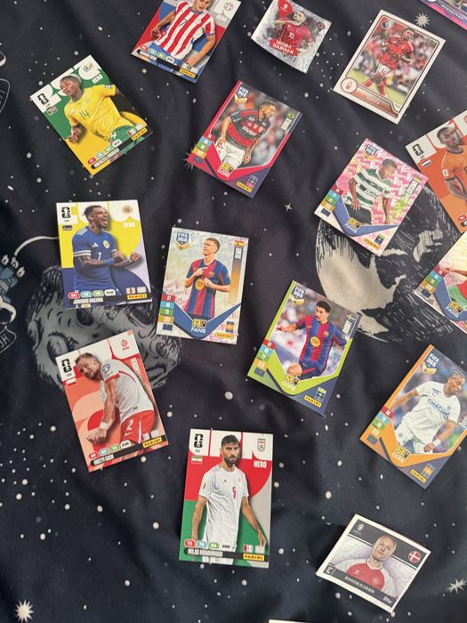 Topps and panini cards
