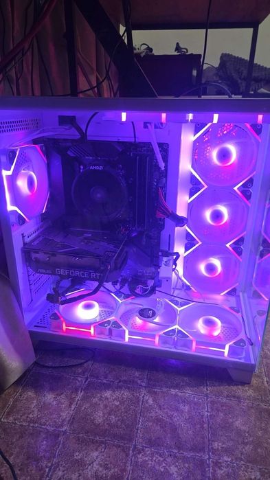 Геймърски компютър ryzen 5 5600 + rtx 3060 12gb  В гаранция!