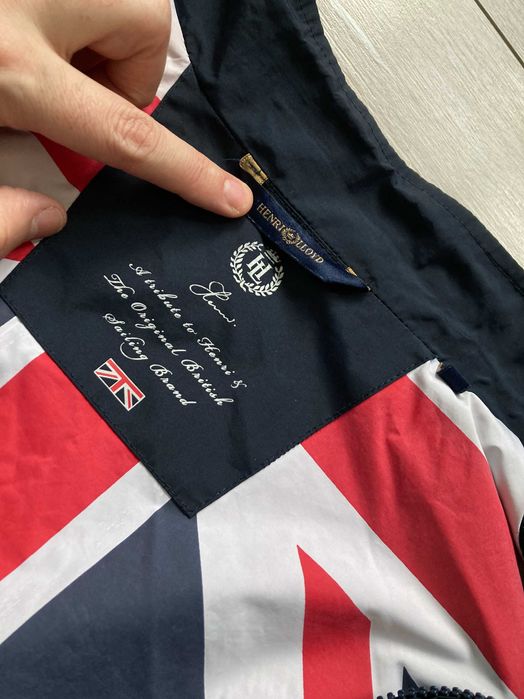 Henri Lloyd мъжко тънко яке casual ultra ultras hooligan размер XL