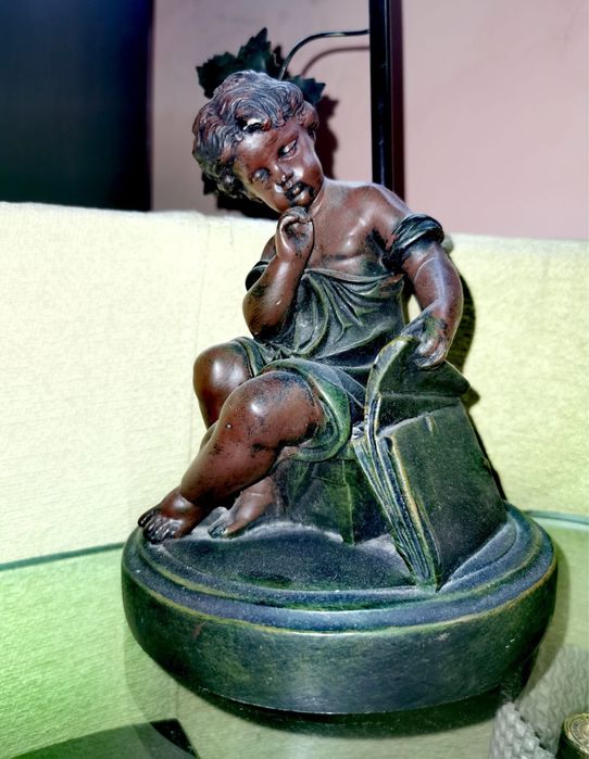 Керамична фигура статуя скулптура голяма авторска подписана колекция