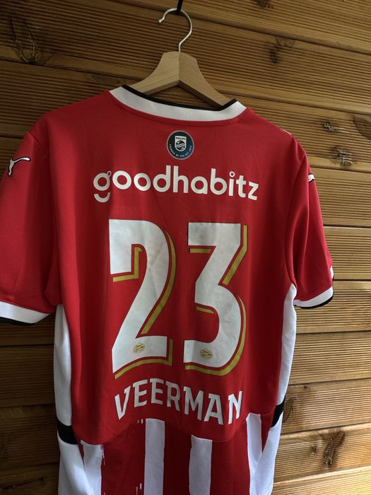 100% Оригинална тениска Puma PSV Eindhoven 2024/25 – Veerman #23 (Размер М)