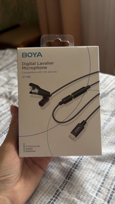 Петличный микрофон BOYA BY-M2