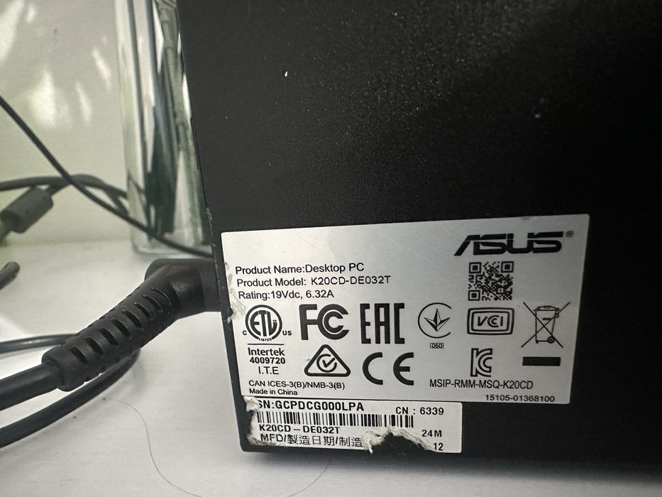 PC ASUS  – Intel i3, 16GB ram, ssd + hdd, gt 720 – Windows 10