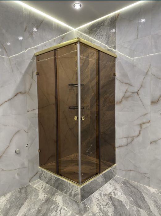 Стеклянные душевые ограждение
