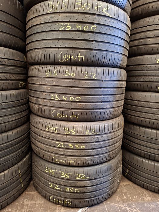 Set anvelope 315/30 R22 cu 275/35 R22 Continental