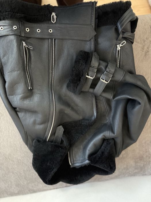 Дубленка натуралка авиатор