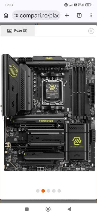 Placa de baza MSI MAG X870 Tomahawk Wi Fi