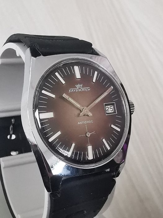 Ceas Says Watch Calendar 34 mm