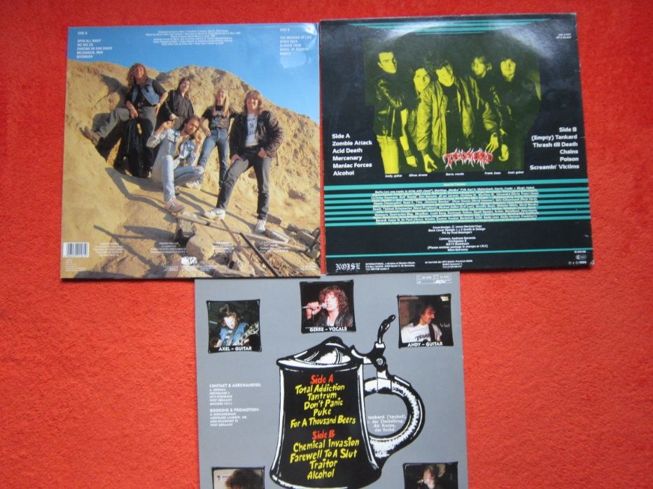 rar Tankard Chemical Invasion, Zombie Attack Germany1987